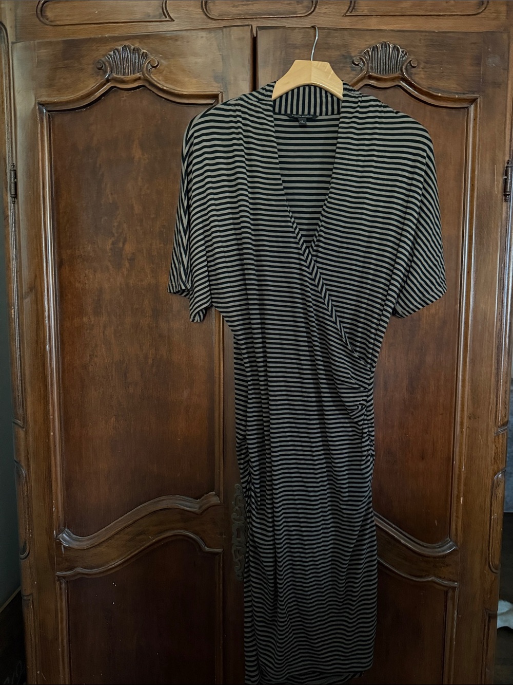 Banana Republic Soft Striped Jersey Dress S